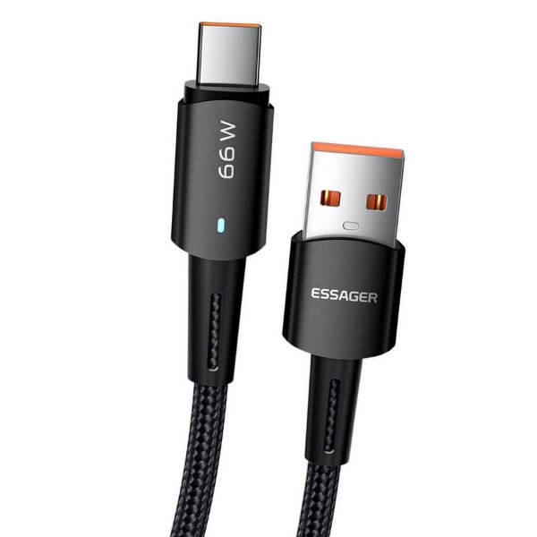 Фото - Кабель Essager Sunset Type-C 6A USB 3m (EXCT-CGC01)