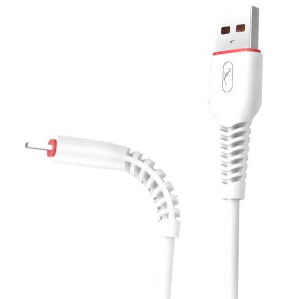 Фото - Кабель SkyDolphin S54T Soft USB - Type-C 1m White (USB-000431)