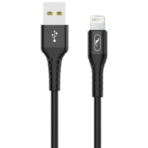 Фото - Кабель SkyDolphin S05L TPE Frost Line USB - Lightning 1 м Black (USB-000549)