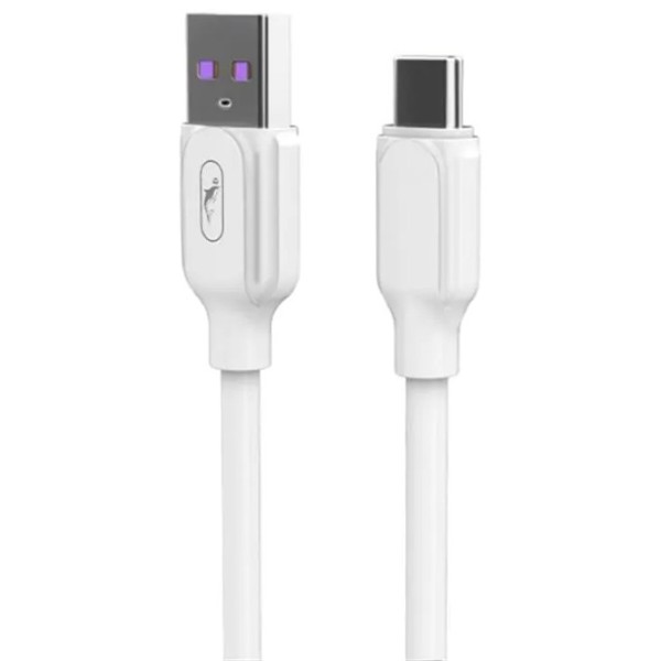 Фото - Кабель SkyDolphin S56T Super Fast TPE USB - Type C 1 м White (USB-000572)