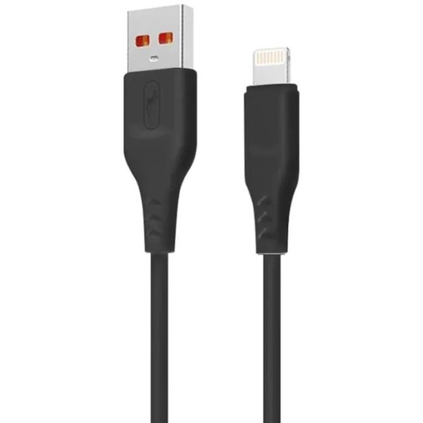Фото - Кабель SkyDolphin S61L USB - Lightning 1 м Black (USB-000573)