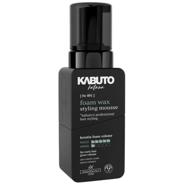 Фото - Пінка для укладки волосся Kabuto Katana Hair Styling Foam Wax 250 ml (8685077950490)
