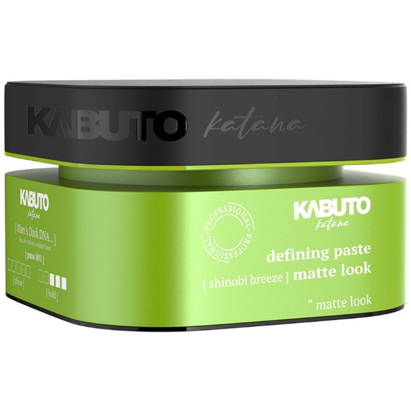 Фото - Паста для укладки волосся Kabuto Katana Hair Styling Defining Paste Matte Shinobi Breeze 150 ml (8685077950247)