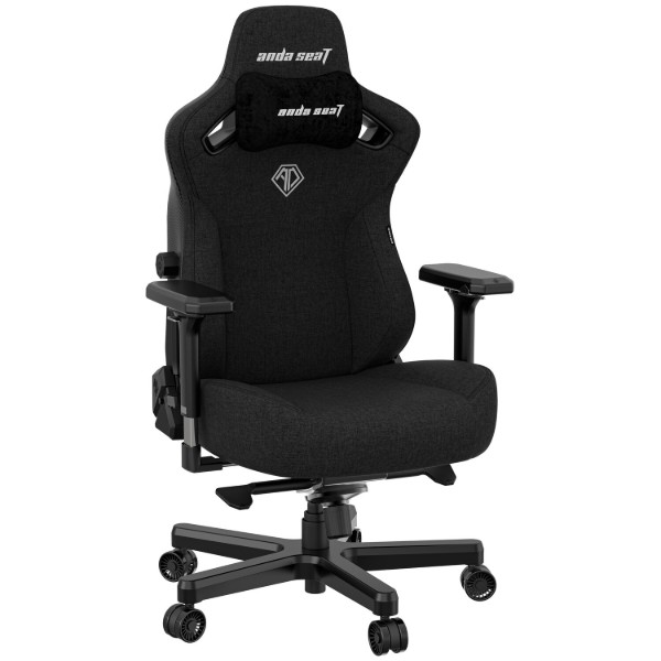 Фото - Крісло для геймерів Anda Seat Kaiser 3 Size XL Black  (AD12YDC-XL-01-B-CF)