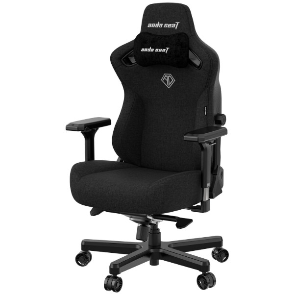 Фото - Крісло для геймерів Anda Seat Kaiser 3 Size XL Black  (AD12YDC-XL-01-B-CF)