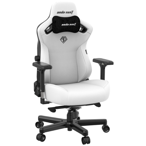 Фото - Кресло для геймеров Anda Seat Kaiser 3 Size XL White (AD12YDC-XL-01-W-PVC)