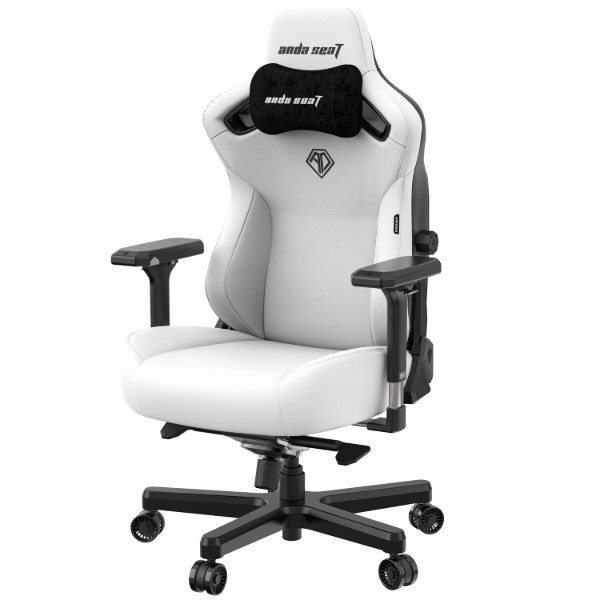 Фото - Кресло для геймеров Anda Seat Kaiser 3 Size XL White (AD12YDC-XL-01-W-PVC)