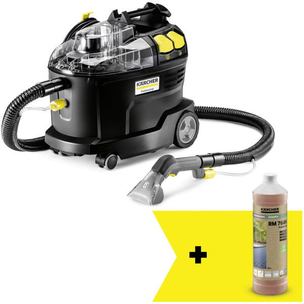 Фото - Пилосос миючий з контейнером Karcher Go!Further Puzzi 8/1 Re!Plast (1.100-249.0)