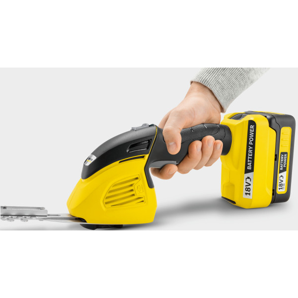 Фото - Кущоріз-ножиці акумуляторні Karcher GSH 18-20 Battery (1.444-200.0)