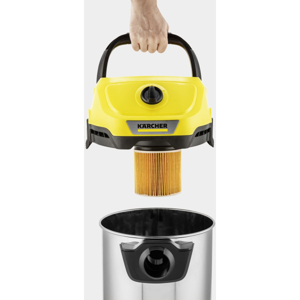 Фото - Пылесос моющий с контейнером Karcher WD 3-18 S V-17/20 (1.628-575.0)