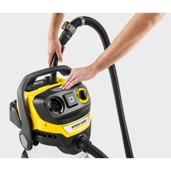 Фото - Пылесос для сухой уборки с контейнером и мешком Karcher WD 7 Control P S 30/6/35/T (1.628-385.0)