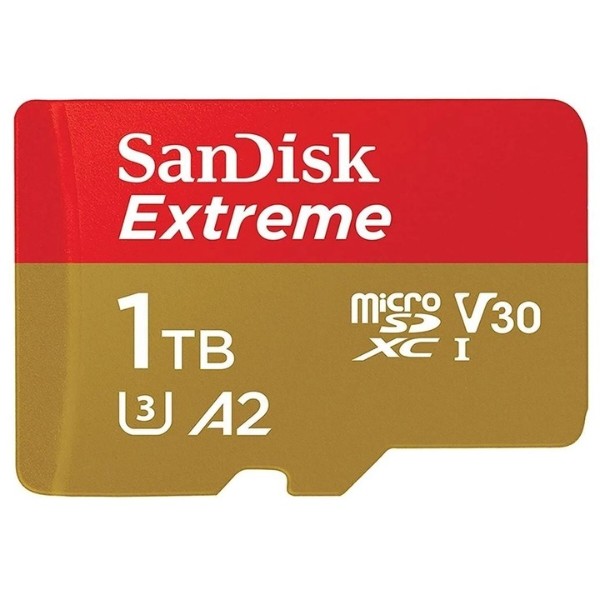 Фото - Карта пам'яті SanDisk Extreme microSDXC 1TB + SD Adapter (SDSQXAV-1T00-GN6MA)