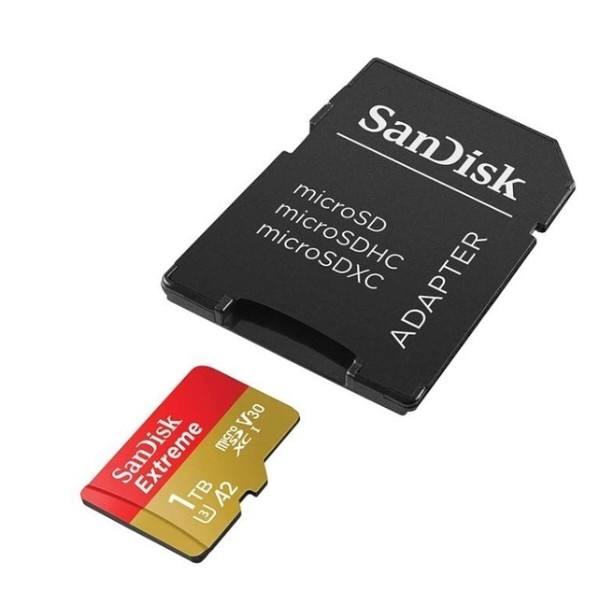 Фото - Карта пам'яті SanDisk Extreme microSDXC 1TB + SD Adapter (SDSQXAV-1T00-GN6MA)