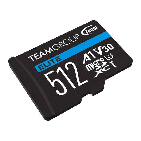 Фото - Карта пам'яті Team MicroSDXC 512GB UHS-I/U3 Class 10 Elite (TEAUSDX512GIV30A103)