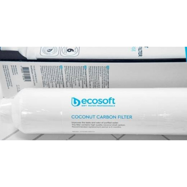 Фото - Картридж системи зворотного осмосу Ecosoft вугільний 2x10'' (CHV2010ECOPKG)