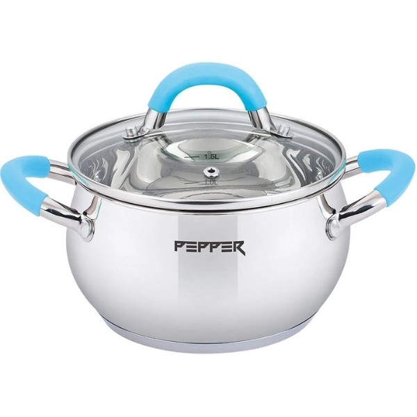 Фото - Кастрюля Pepper Bell 24 см 6.1 л (PR-1112-24)