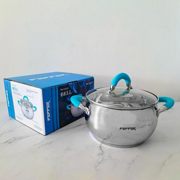 Фото - Каструля Pepper Bell 20 см 3,6 л (PR-1112-20)