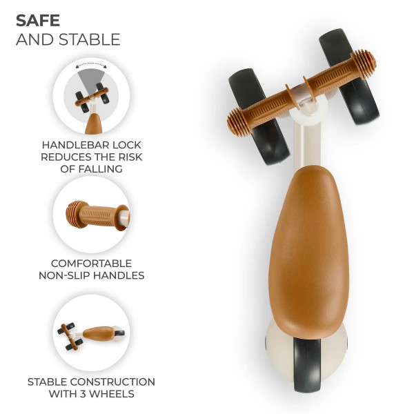 Фото - Біговел Kinderkraft Cutie Light Beige (KRCUTI00BEG0000)