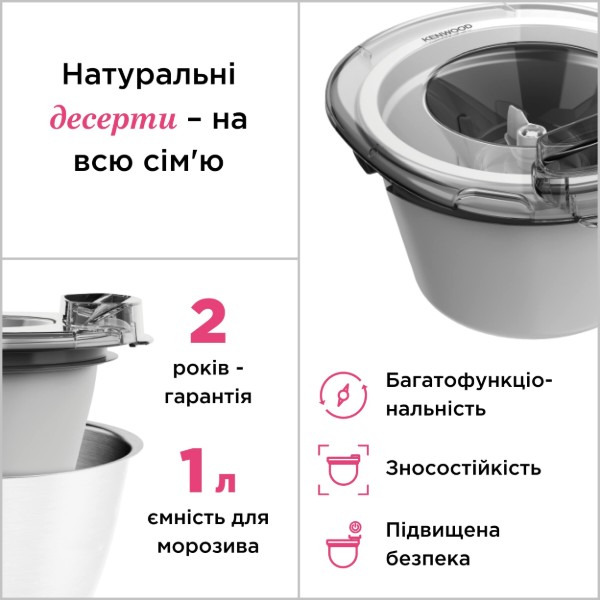 Фото - Насадка для кухонних машин Kenwood KAX71.000WH