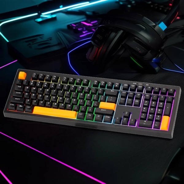 Фото - Клавіатура дротова ігрова XTRIKE ME KB-512 UA USB Black (KB-512BKUA)