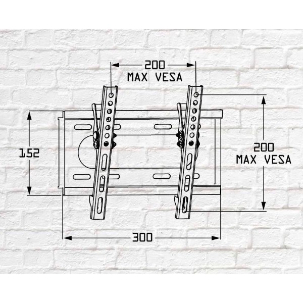 Фото - Крепление для телевизора AVATech КБ-60M-WHITE
