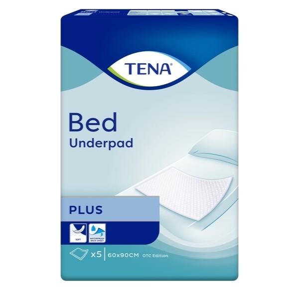 Фото - Одноразовая пеленка Tena Bed Plus 60х90см, 5 шт.