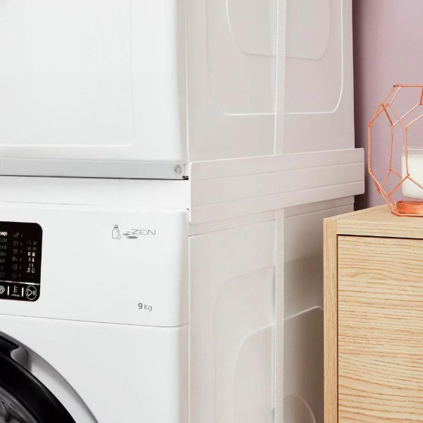 Фото - Комплект техники Whirlpool Стиральная машина с фронтальной загрузкой + Сушильная машина + Комплект креплений для установки в колонну Whirlpool WAM 762WBC UA + WPS 7 WBS UA + Iniversal Basic Stacking Kit FG (KCL103)