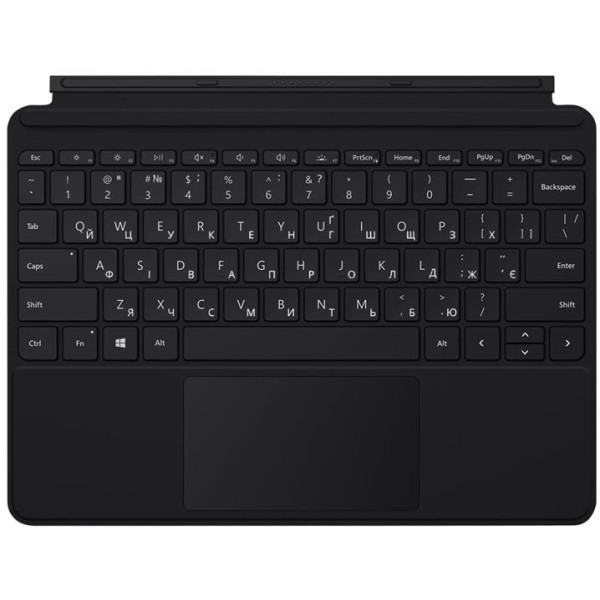Фото - Клавіатура бездротова Microsoft для Surface Go 4 Type Cover, UKR/ENG Black (KCN-00023)