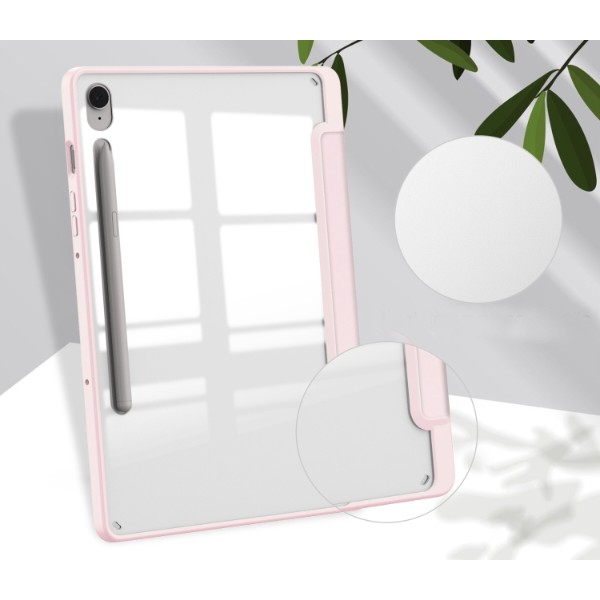 Фото - Чохол для планшета BeCover Soft Edge з кріпленням для стілусу for Samsung Galaxy Tab S10 FE (SM-X520/SM-X526) 10.9" Pink (713305)