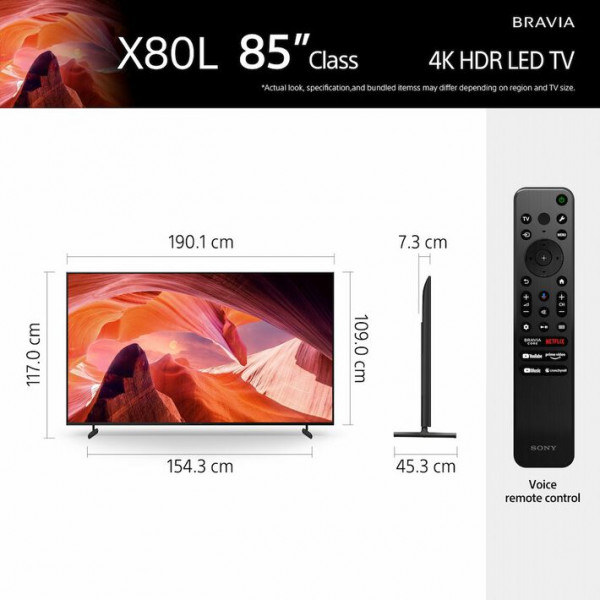 Фото - Телевизор Sony KD85X80L