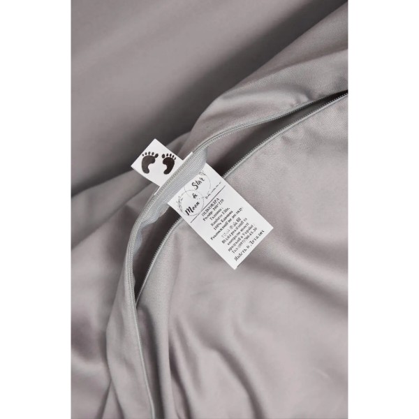 Фото - Пододеяльник двуспальный Moon&Star Satin Premium Smoke 175x210 см (MS-870000487)