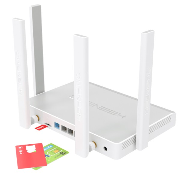 Фото - Маршрутизатор интернет WiFi5+4G Keenetic Hero 4G (KN-2310)