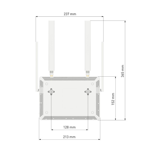 Фото - Маршрутизатор интернет WiFi5+4G Keenetic Hero 4G (KN-2310)