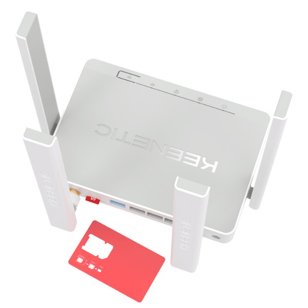 Фото - Маршрутизатор интернет WiFi5+4G Keenetic Runner 4G (KN-2210)