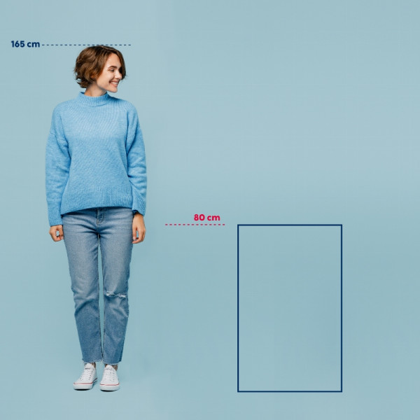 Фото - Килимок для ванної кімнати Kela Ombre 80х50х3.7 см скелясто-сірий (23573)