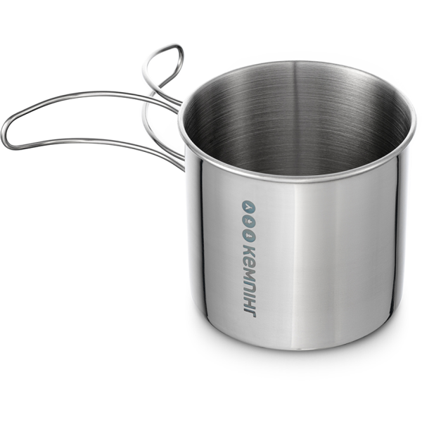 Фото - Чашка туристична 
 Кемпінг зі складними ручками 400 мл