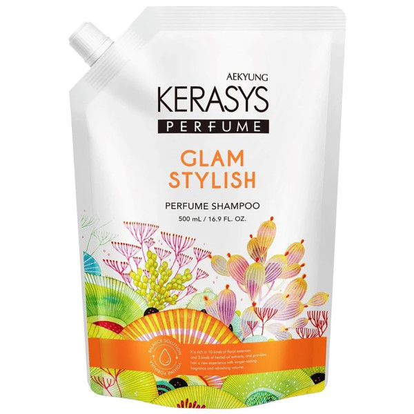 Фото - Шампунь жіночий Kerasys Glam & Stylish Perfumed Refill (8801046396988)