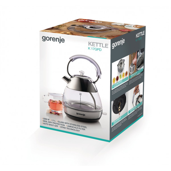Фото - Электрический чайник Gorenje K17GPD