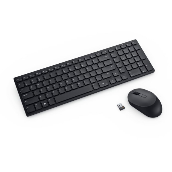 Фото - Клавіатура + миша бездротова Dell Pro Compact Silent Keyboard and Mouse KM555 Ukrainian (580-BBWJ)