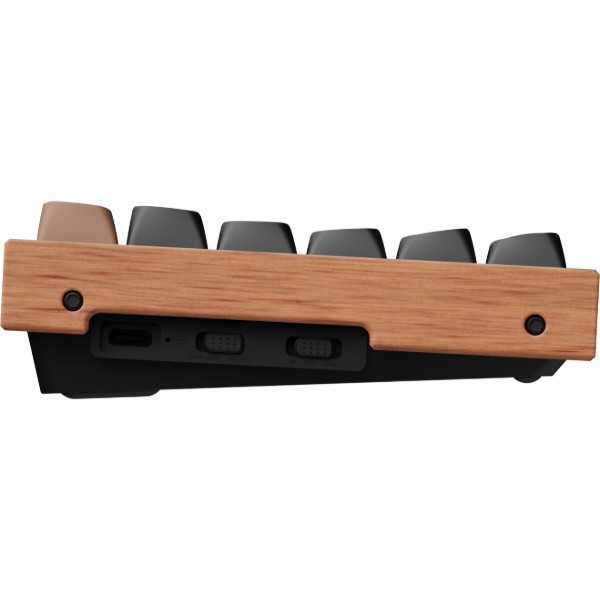 Фото - Клавиатура беспроводная Keychron K2HE 81Key, Gateron Double-Rail Magnetic Nebula, WL/BT/USB-A Black (K2H-F1-UA)