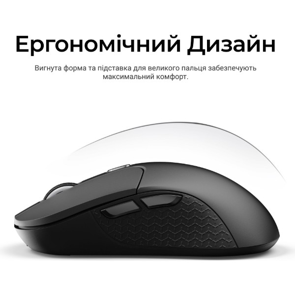 Фото - Мышь беспроводная Keychron M3-A23 Black (M3-A23)