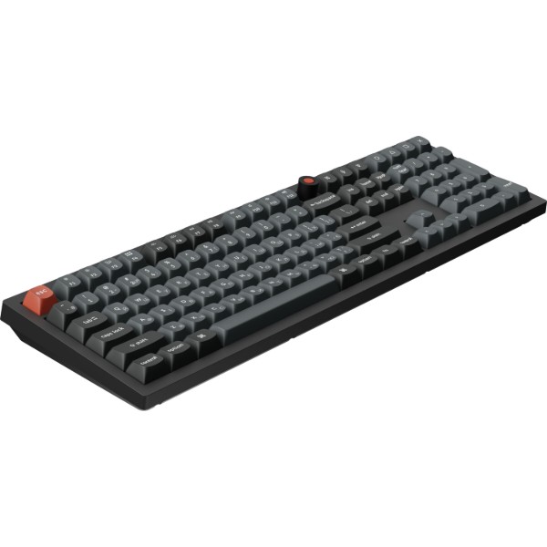 Фото - Клавиатура проводная Keychron V6 8K Super Red Switch Black RGB (V6W-D1-UA)