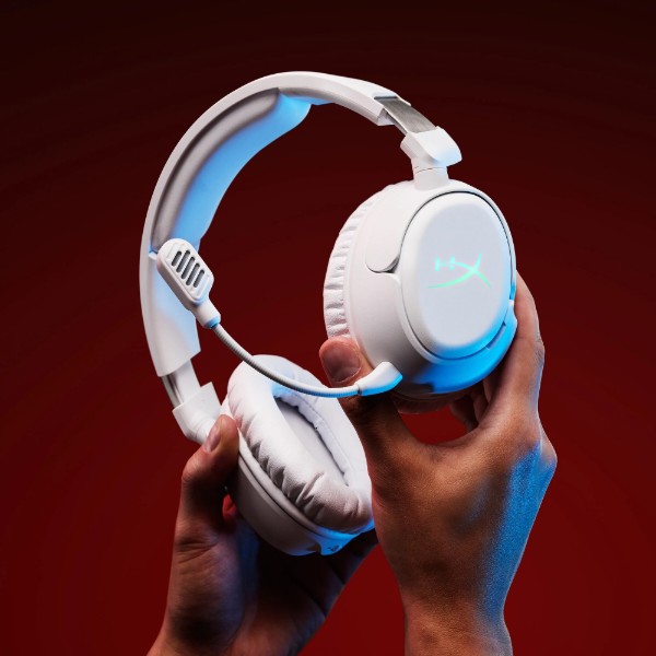 Фото - Гарнитура беспроводная игровая HyperX Cloud Flight 2 Wireless White (B5VC5AA)