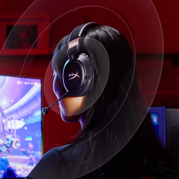 Фото - Гарнитура беспроводная игровая HyperX Cloud Flight 2 Wireless Black (B5VC4AA)