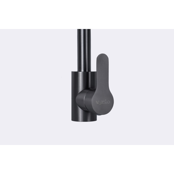 Фото - Смеситель кухонный Ventolux KF02 PVD BK