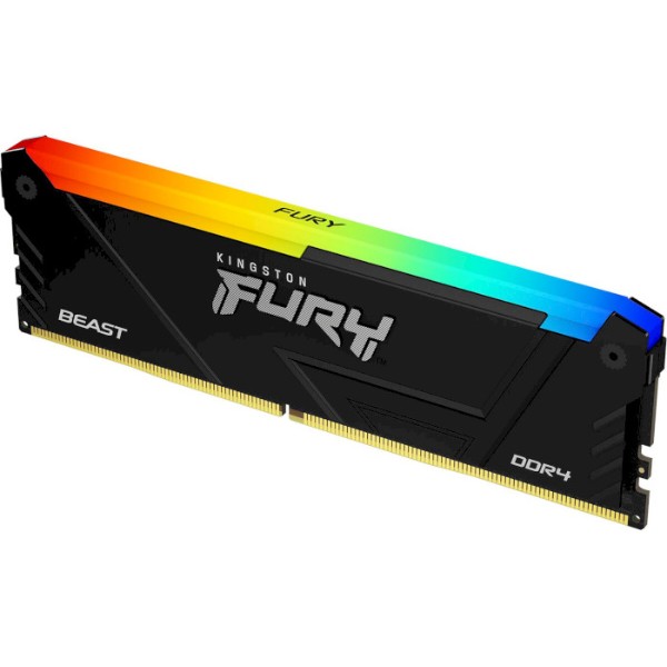 Фото - Пам'ять DDR Kingston Fury Beast RGB DDR4-3200 32GB CL16-20-20 1.35V XMP (KF432C16BB2A/32) Фото - Пам'ять DDR Kingston Fury Beast RGB DDR4-3200 32GB CL16-20-20 1.35V XMP (KF432C16BB2A/32)
