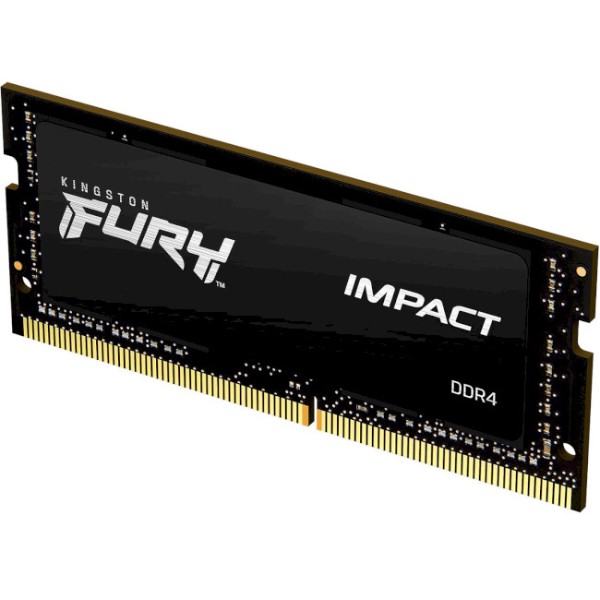 Фото - Память DDR Kingston Fury Impact DDR4-3200 SODIMM 8GB CL20-22-22 1.2V (KF432S20IB/8)