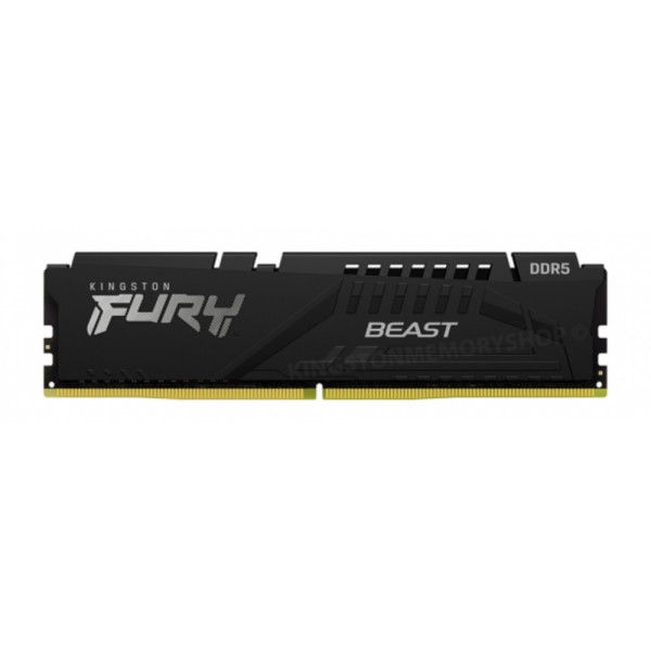 Фото - Память DDR Kingston DDR5 16GB/5600 Fury Beast Black (KF556C40BB-16)