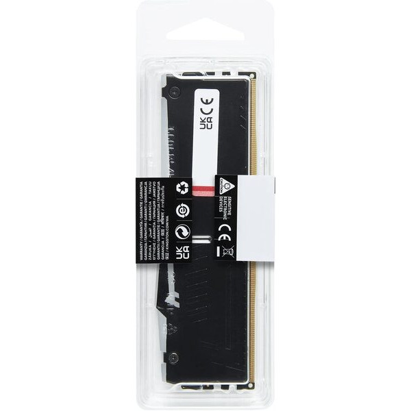 Фото - Память DDR Kingston DDR5 16GB/5200 Beast Black RGB (KF552C40BBA-16)
