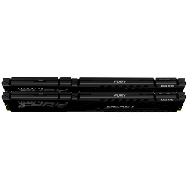Фото - Пам'ять DDR Kingston FURY Beast Black DDR5 CL36 DIMM 2х8GB 5600MT/s (KF556C36BBEK2-16)